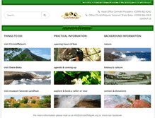 Tablet Screenshot of christoffelpark.org